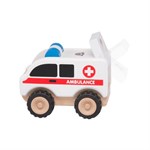 Mini træ ambulance 